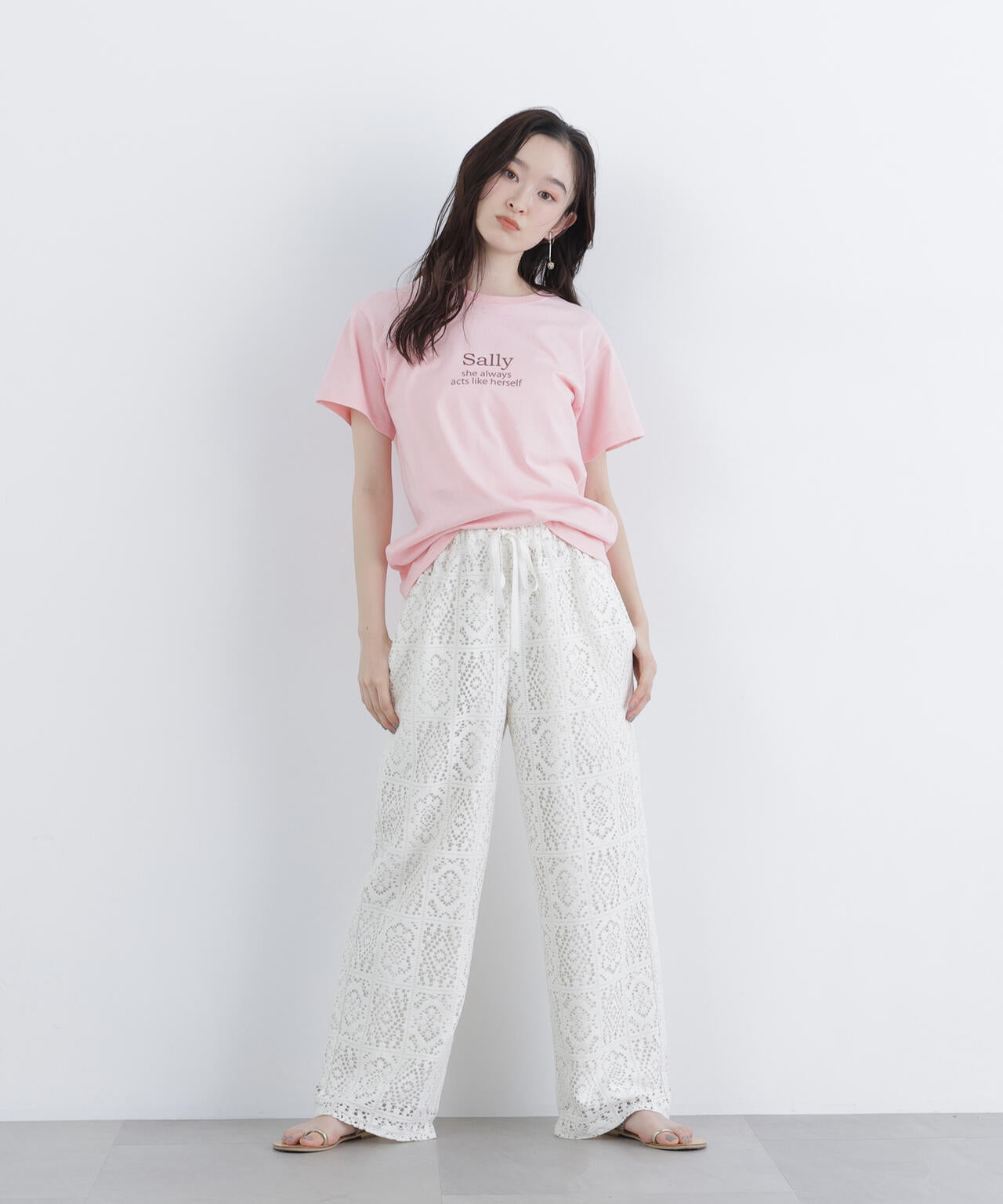 【6/12 10:00～6/15 SPECIAL COUPON 対象商品】（FUDGE掲載）ロゴプリントTシャツ