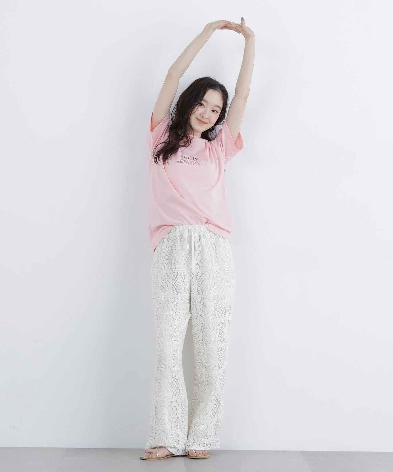 【6/12 10:00～6/15 SPECIAL COUPON 対象商品】（FUDGE掲載）ロゴプリントTシャツ