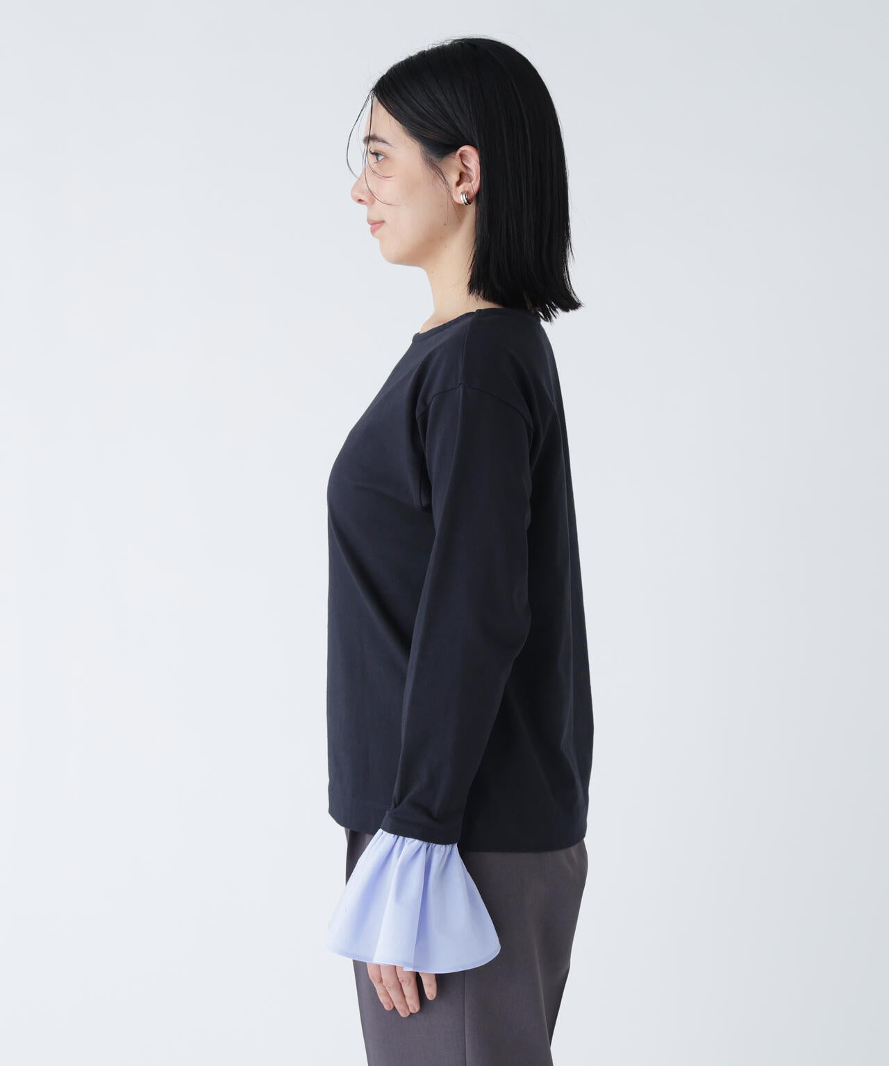 【好きを着て気分が上がる】ベルスリーブの袖が取り外せるロンT