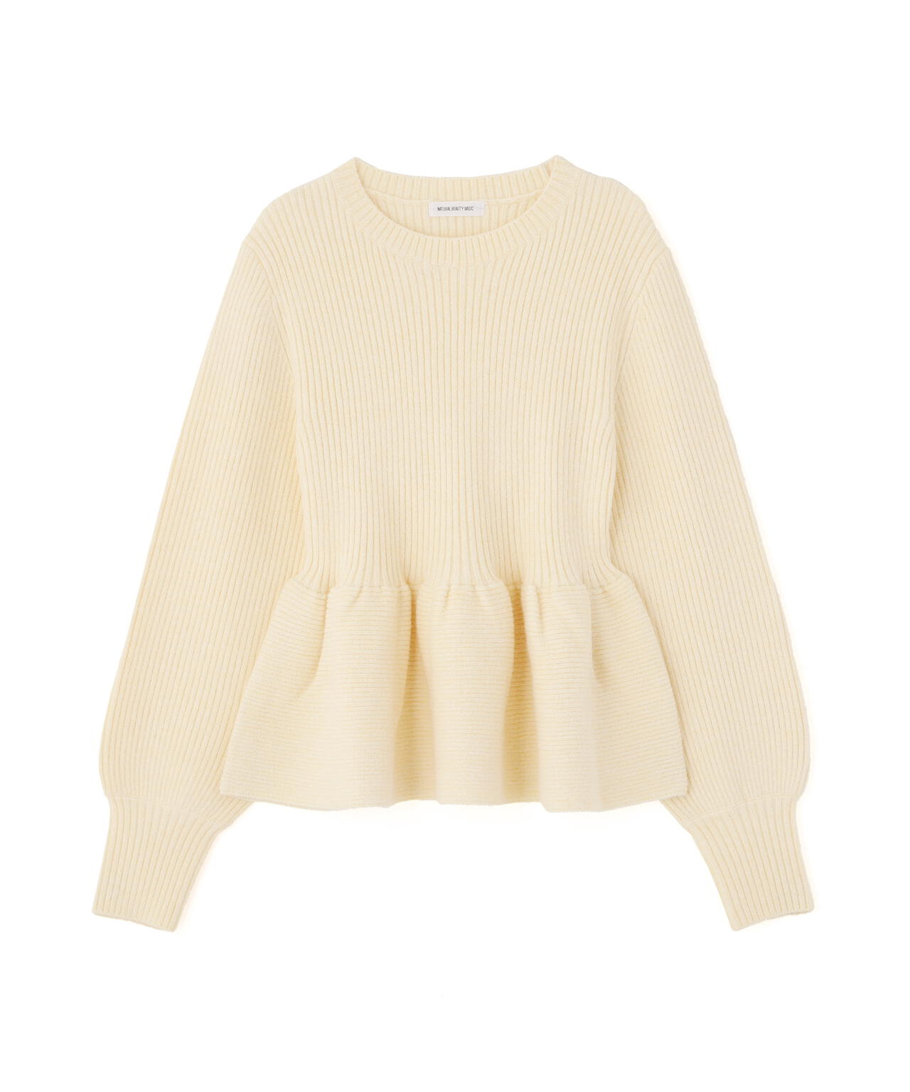 有楽町マルイ・mix.tokyo 限定カラー：ネイビー】フォルムペプラム