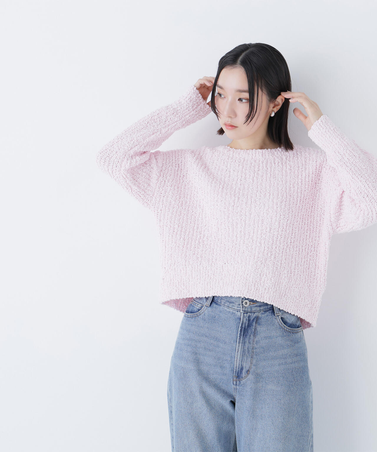 ネップオーバーニット | NATURAL BEAUTY BASIC（ナチュラル