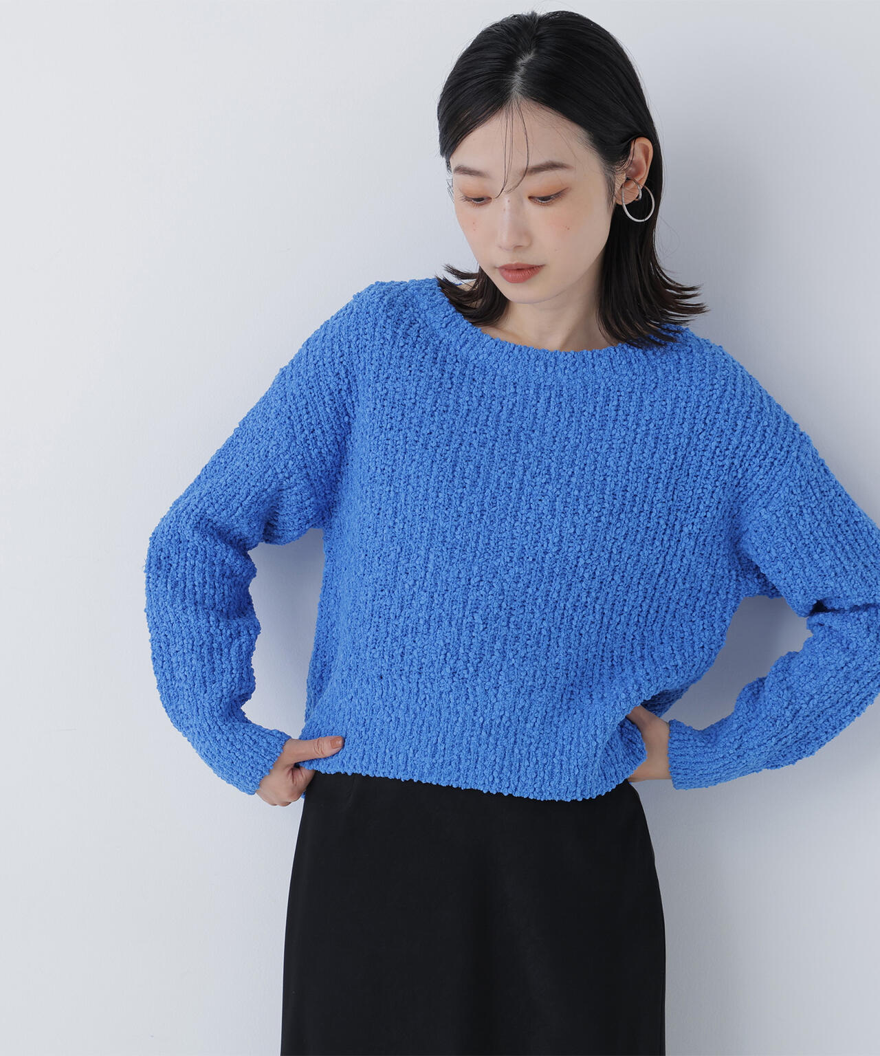 ネップオーバーニット | NATURAL BEAUTY BASIC（ナチュラル