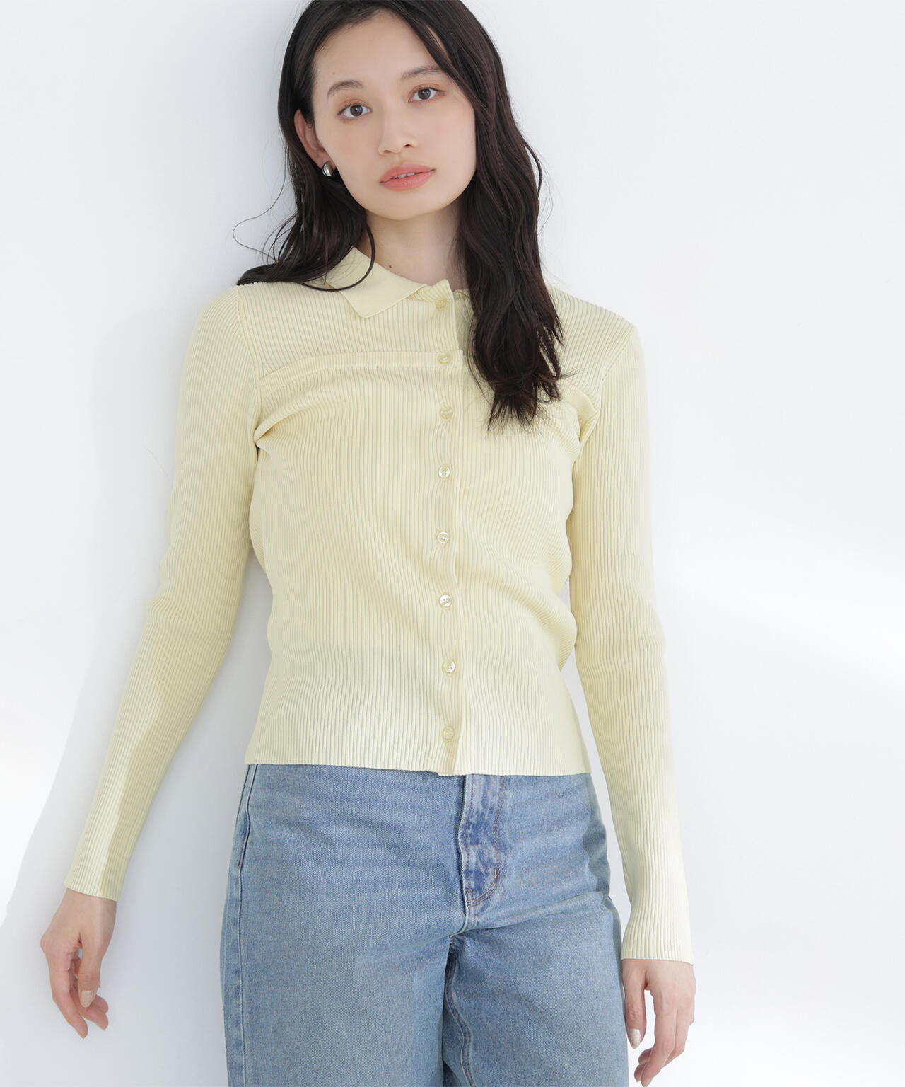 ヨーク切替ポロニット | NATURAL BEAUTY BASIC（ナチュラル