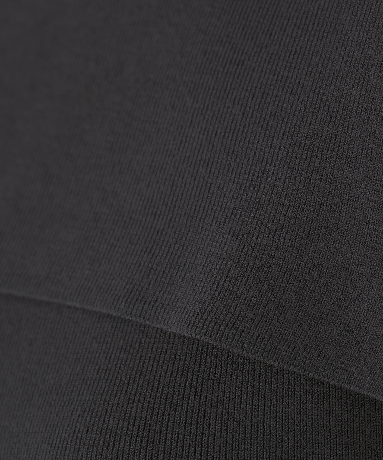 サイドリボンニット