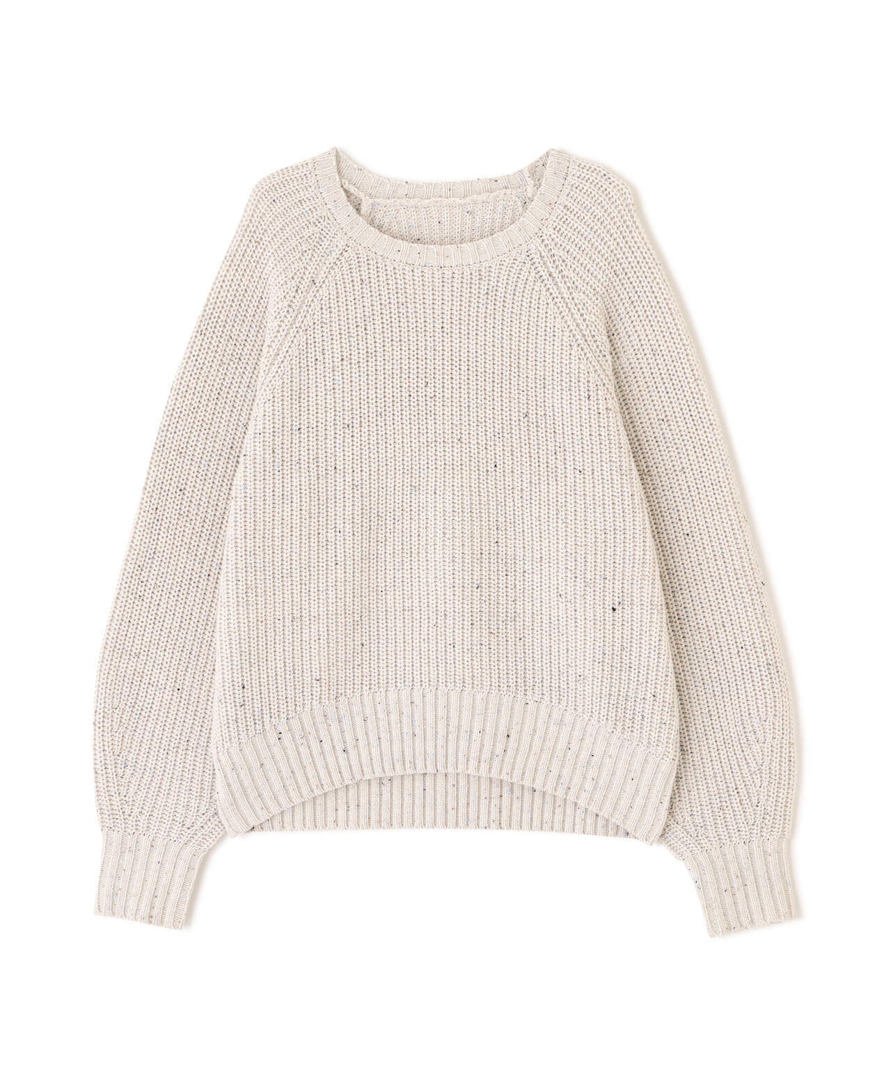 カラーネップオーバーニット