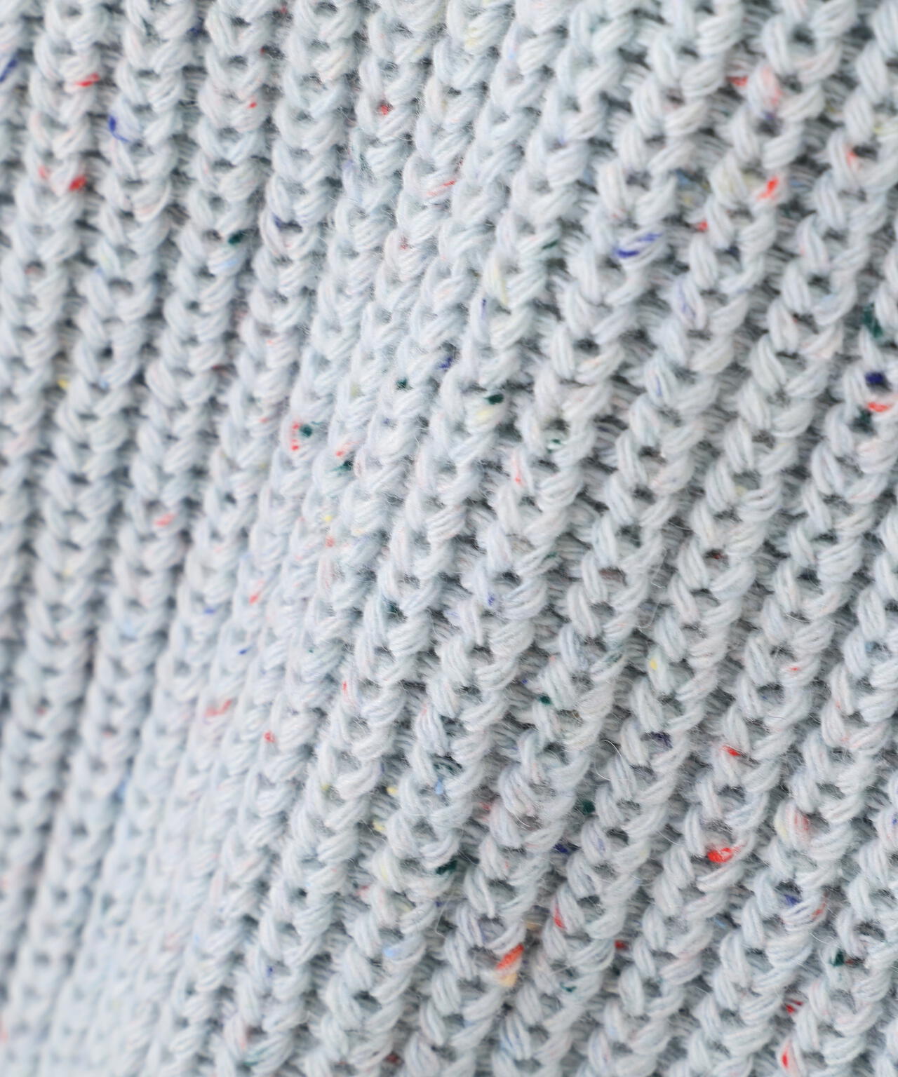 カラーネップオーバーニット