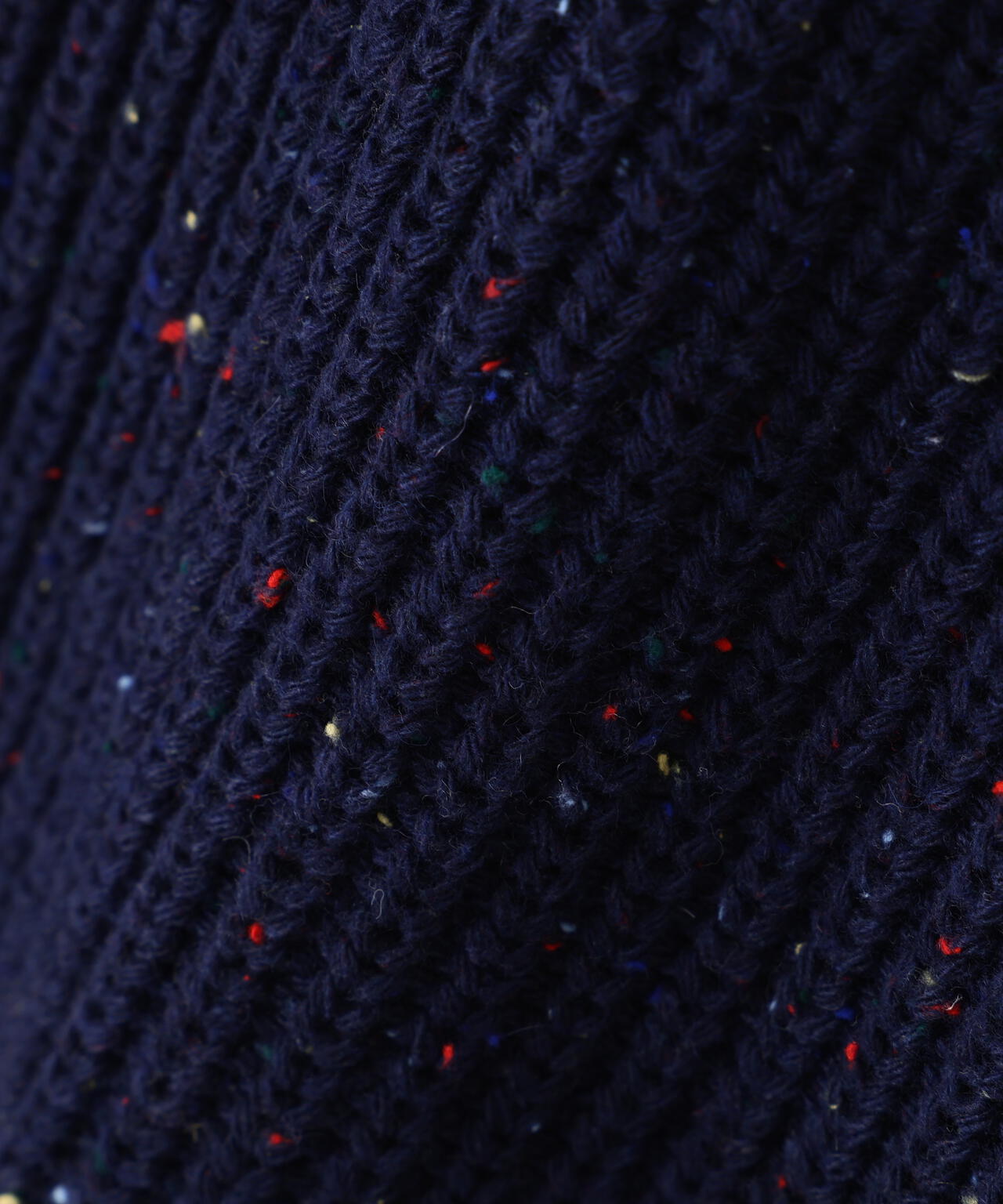 カラーネップオーバーニット