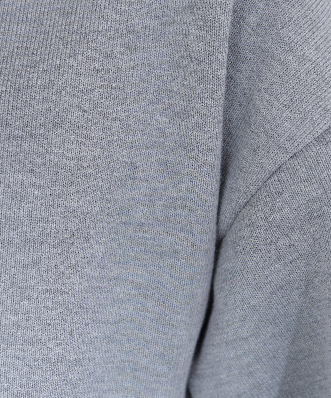 スウェットライクフォルムニット