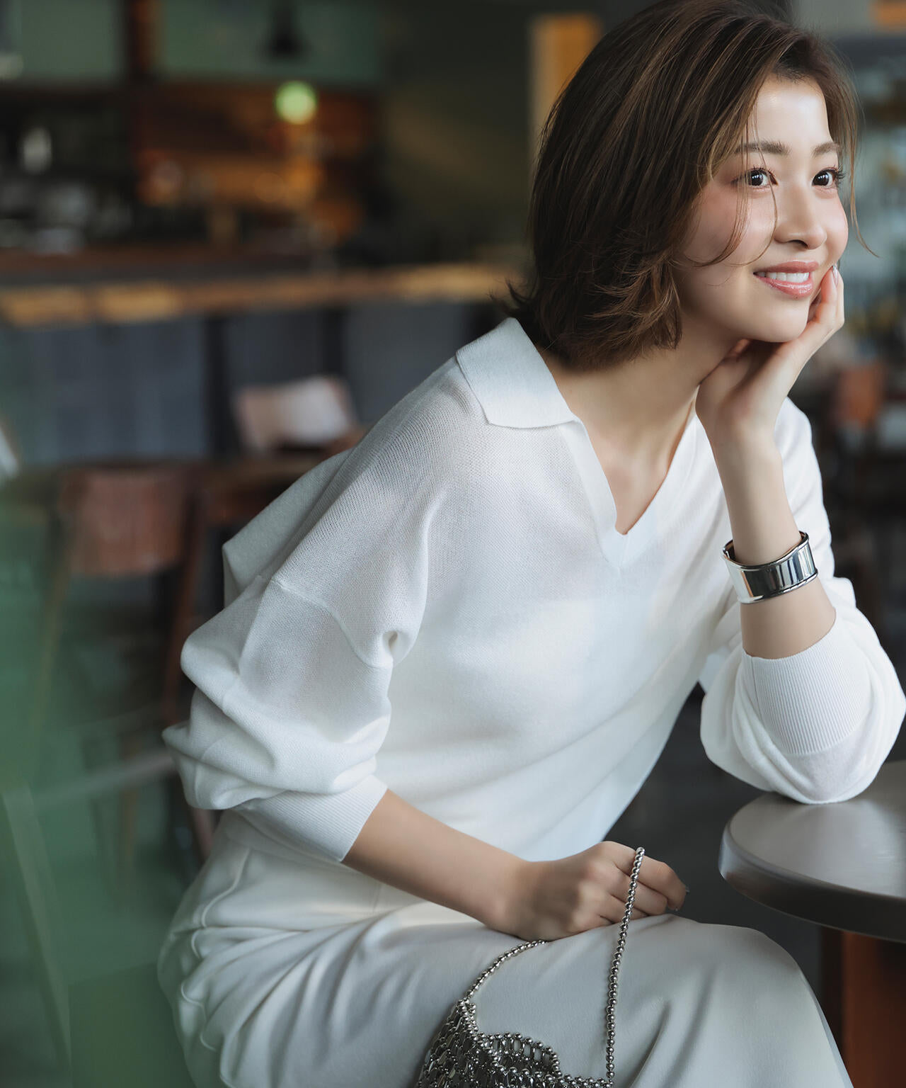 Beauty&amp;youth ディープスキッパーネックニット BEAUTY&YOUTH UNITED ARROWS - Beauty&youth ディープスキッパーネック