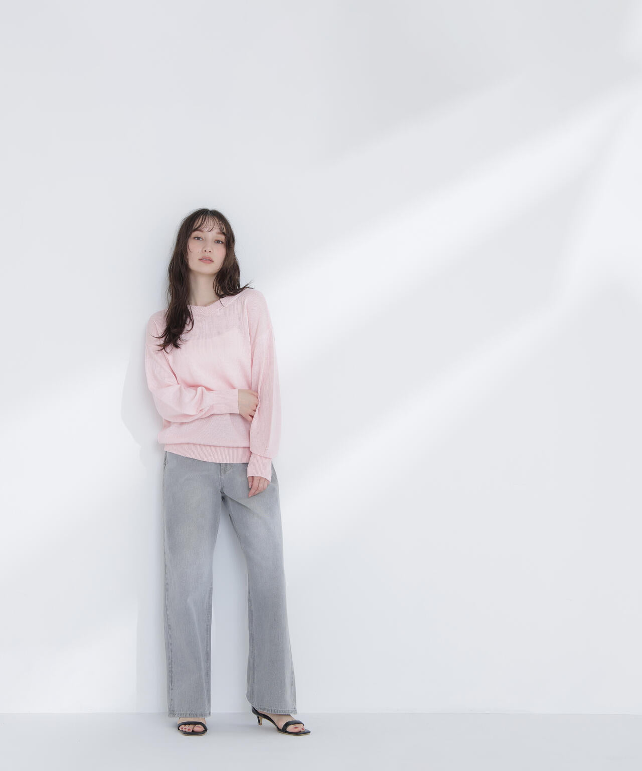 ♡2way ピンク アンゴラ ニット♡♡ ITEMS URBANRESEARCH（アイテムズ アーバンリサーチ） ニット セーター