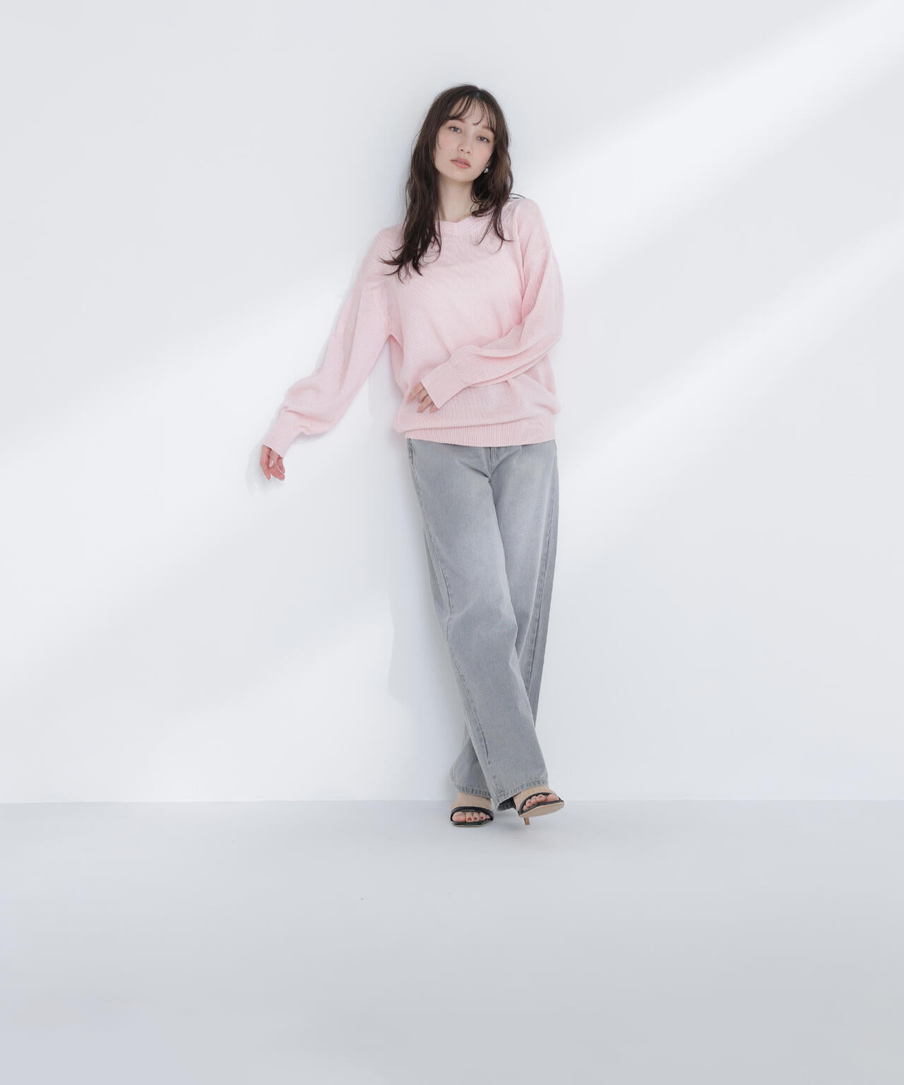 ドライタッチ2wayネックニット | NATURAL BEAUTY BASIC（ナチュラル