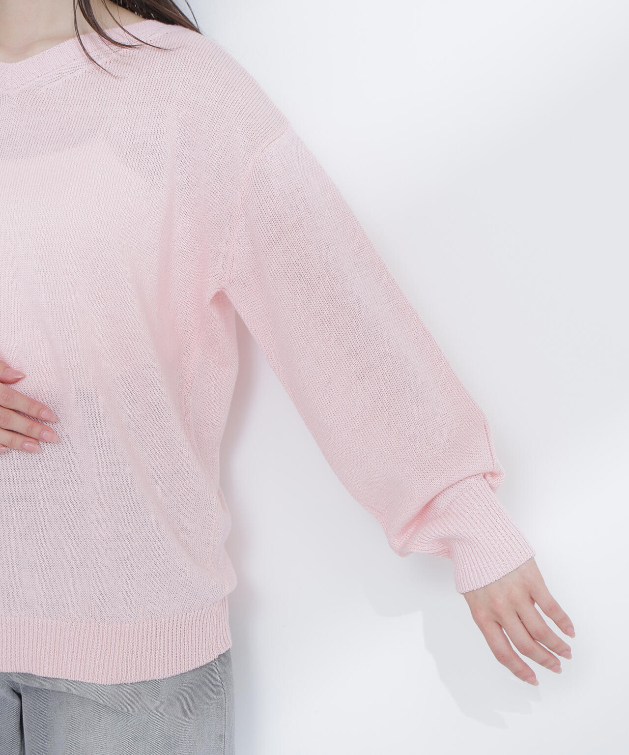 ♡2way ピンク アンゴラ ニット♡♡ ITEMS URBANRESEARCH（アイテムズ アーバンリサーチ） ニット セーター