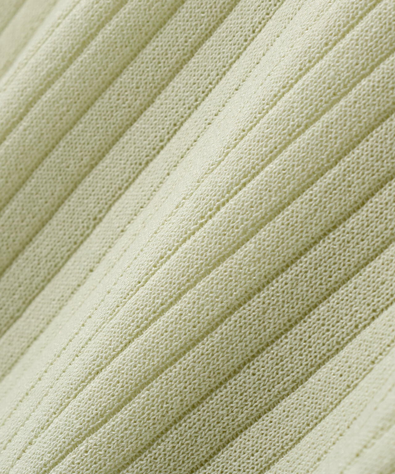 フロントボタンステッチニット