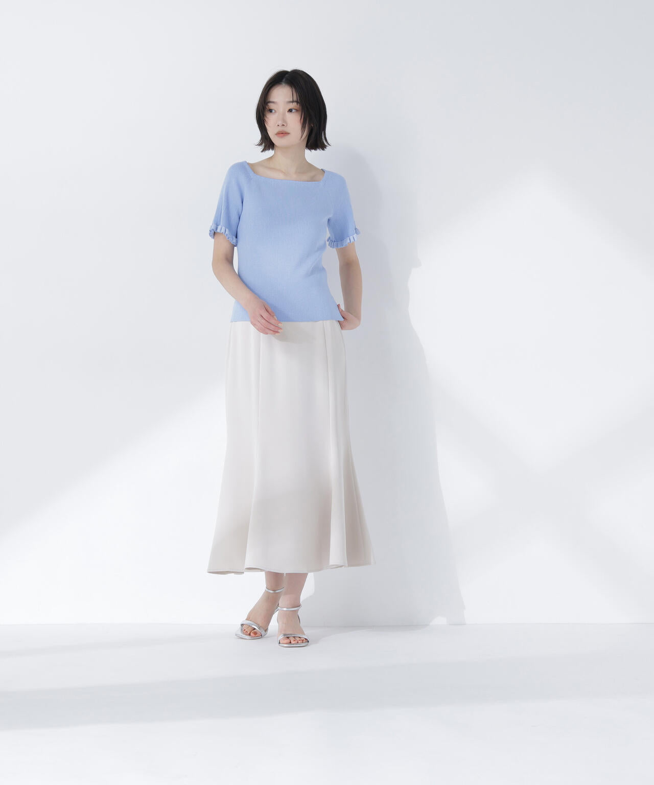 新品 SCOTCLUB ボーダーフリルライトジャケット SCOTCLUB｜YAMADAYA STORE