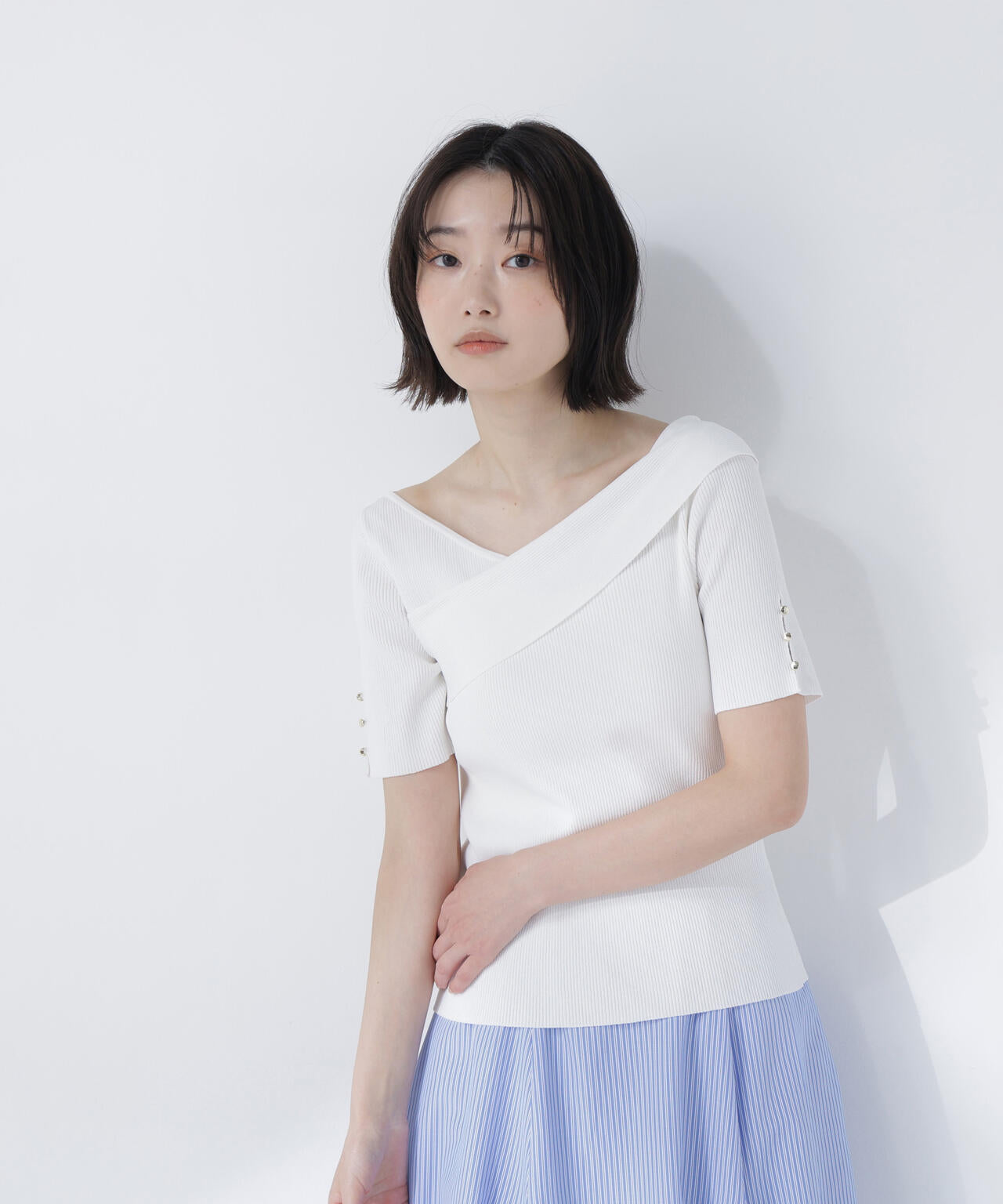 168cm B:78 W:57 H:87 着用サイズ：FR