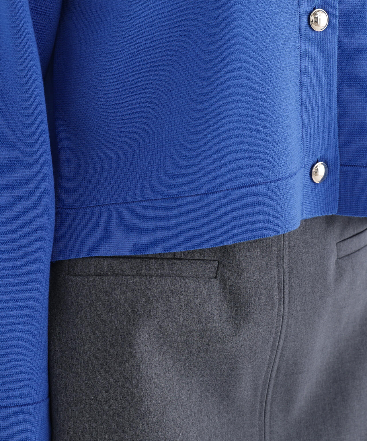 信ちゃんJ∞QUALITY日本製ニット調ブーマージャケットベージ総裏仕立て MAISON SPECIAL（メゾンスペシャル） セーター ニット 「UNISEX」Prime