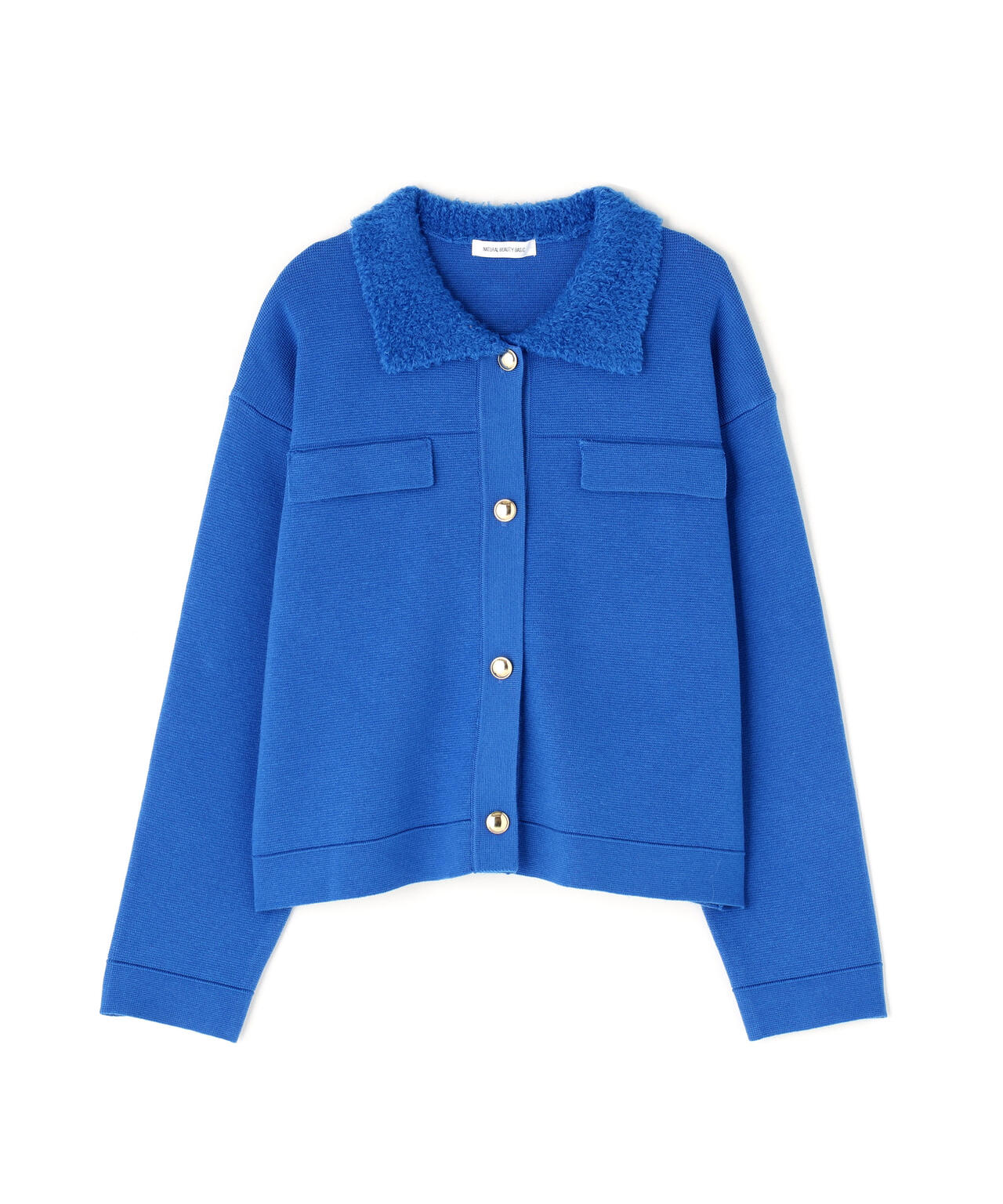 ループカラーニットジャケット | NATURAL BEAUTY BASIC（ナチュラル