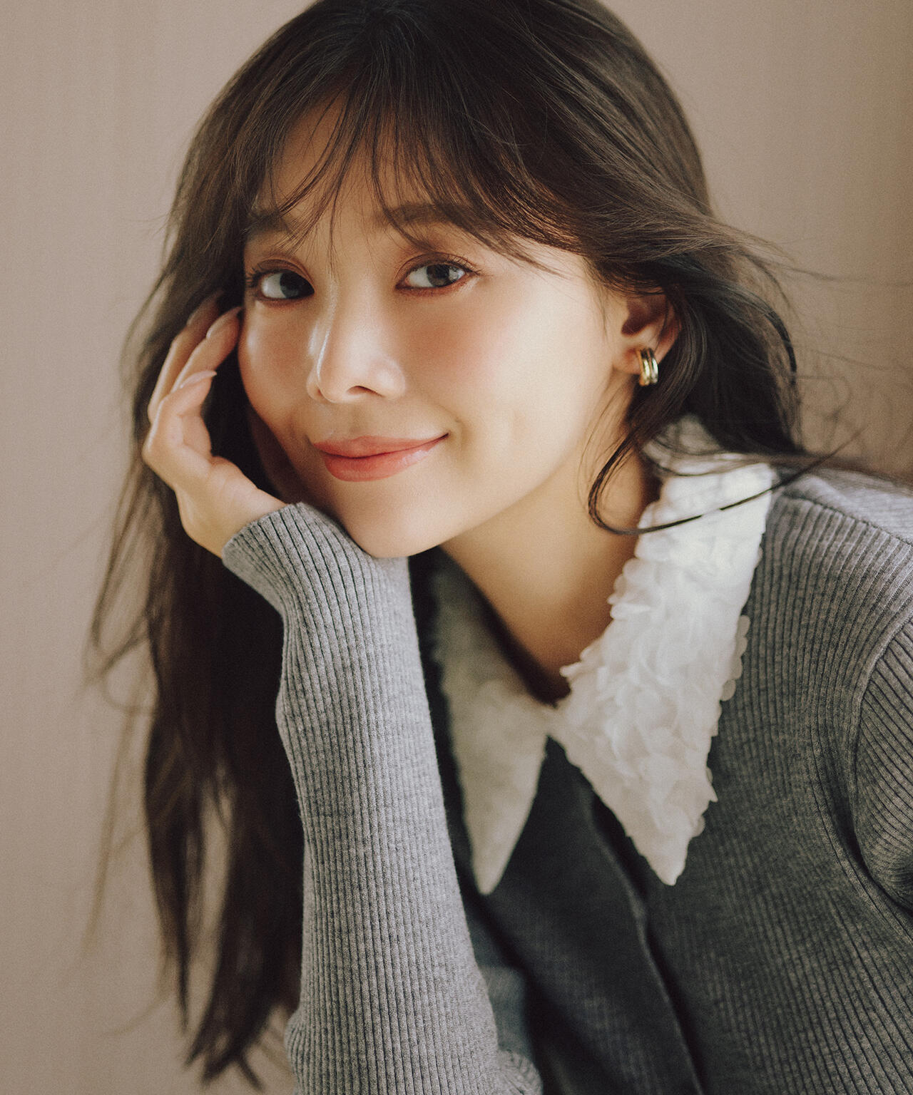 2wayカラーペプラムニット | NATURAL BEAUTY BASIC（ナチュラル