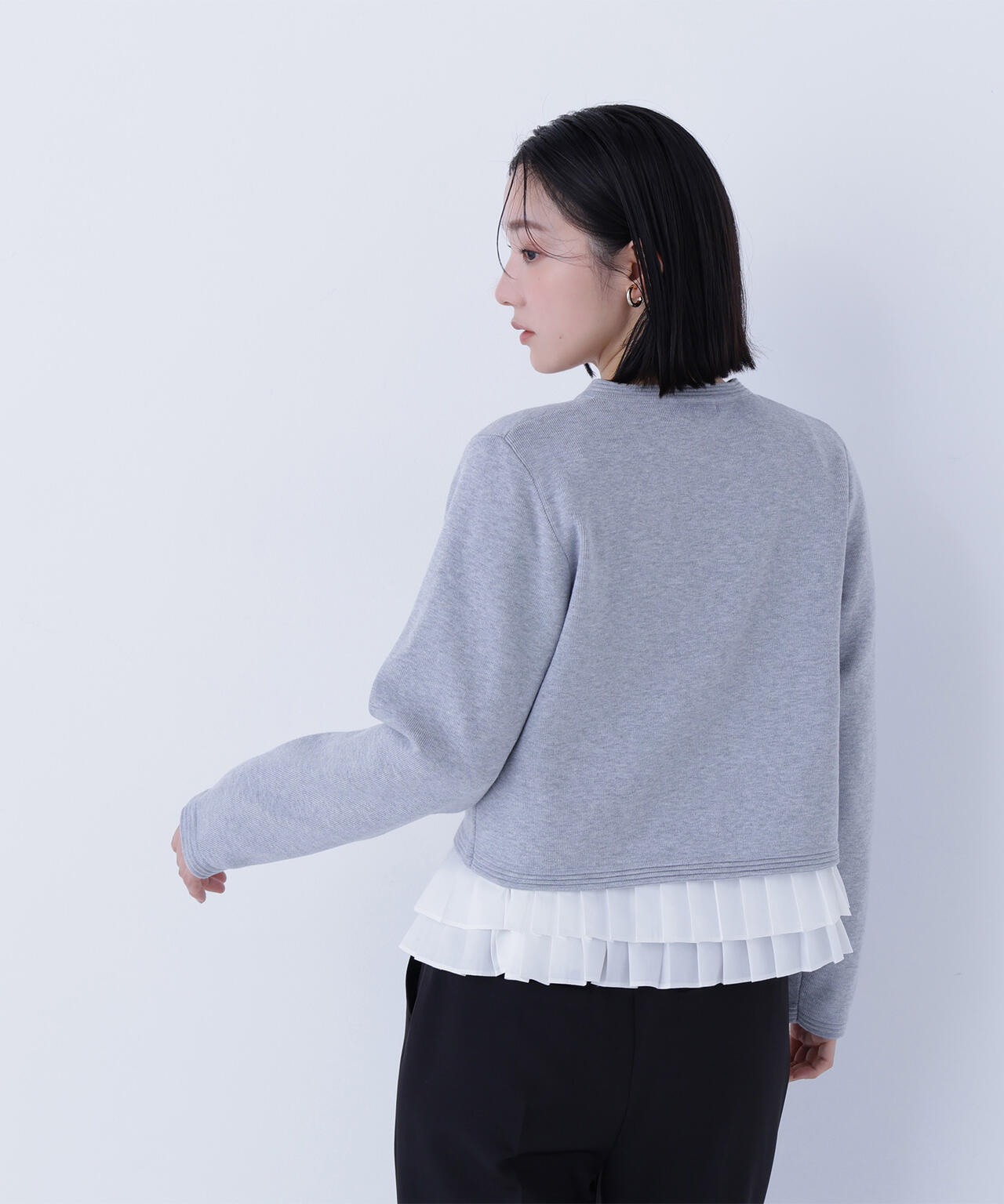 シルクブレンドカーディガン