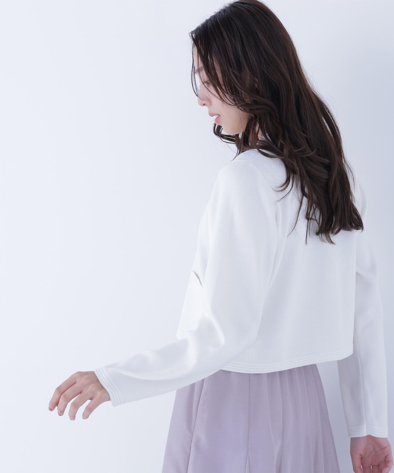 シルクブレンドカーディガン