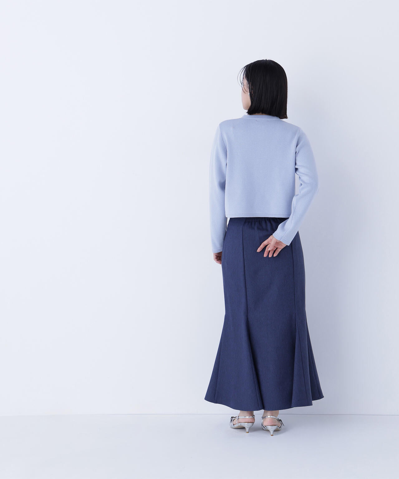 シルクブレンドカーディガン