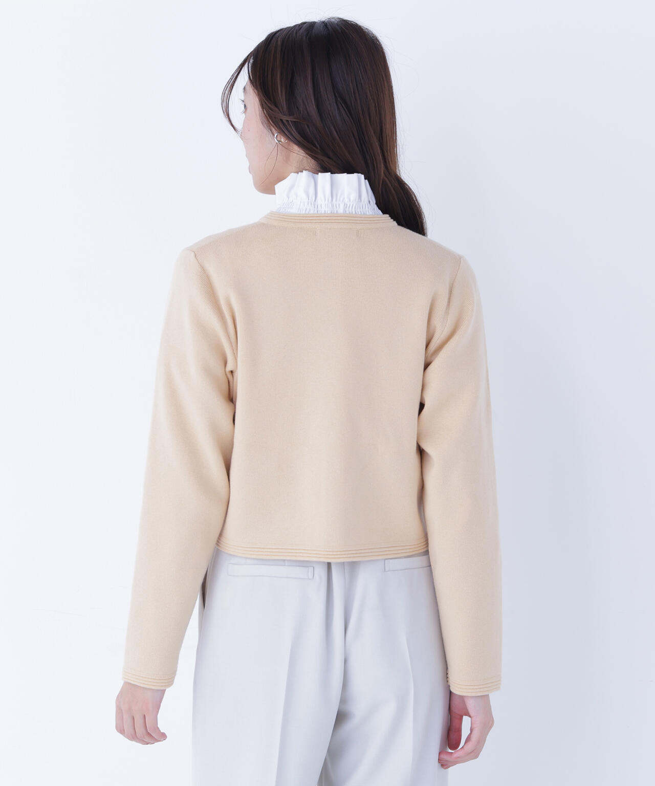 シルクブレンドカーディガン