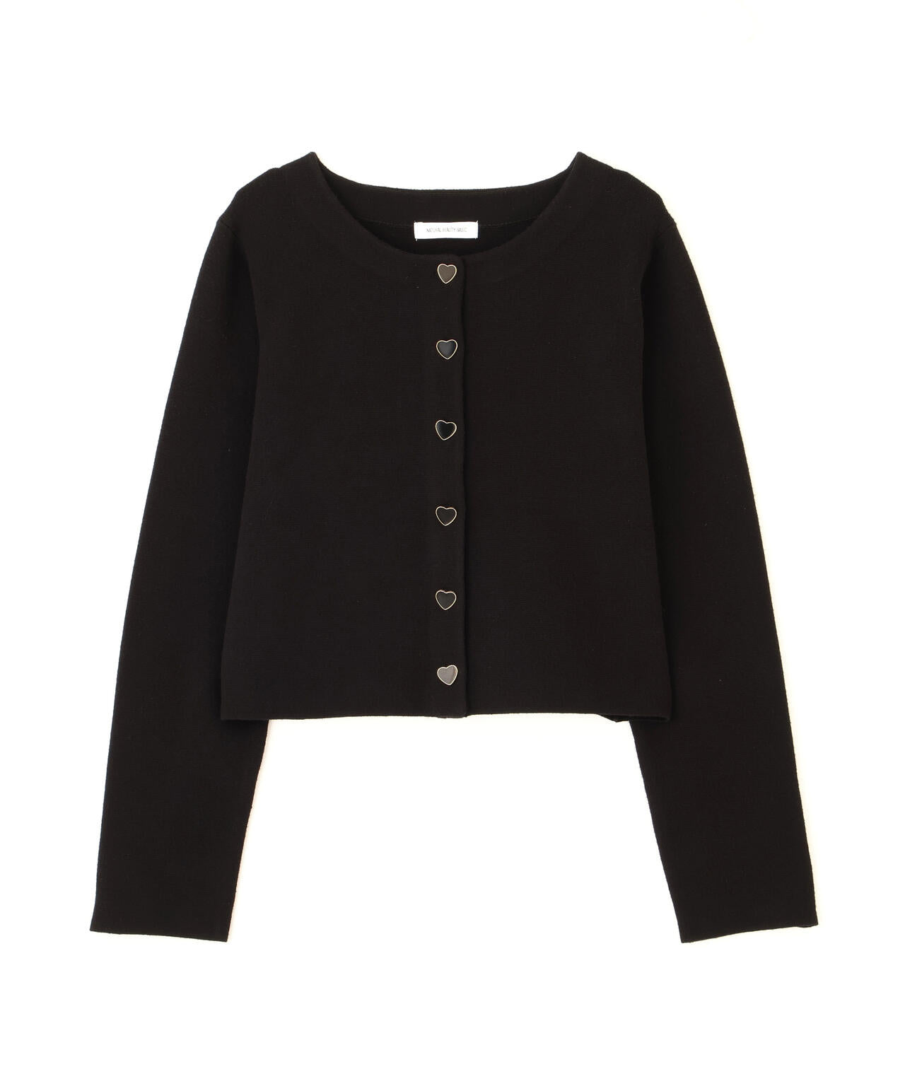 ハートボタンニットジャケット