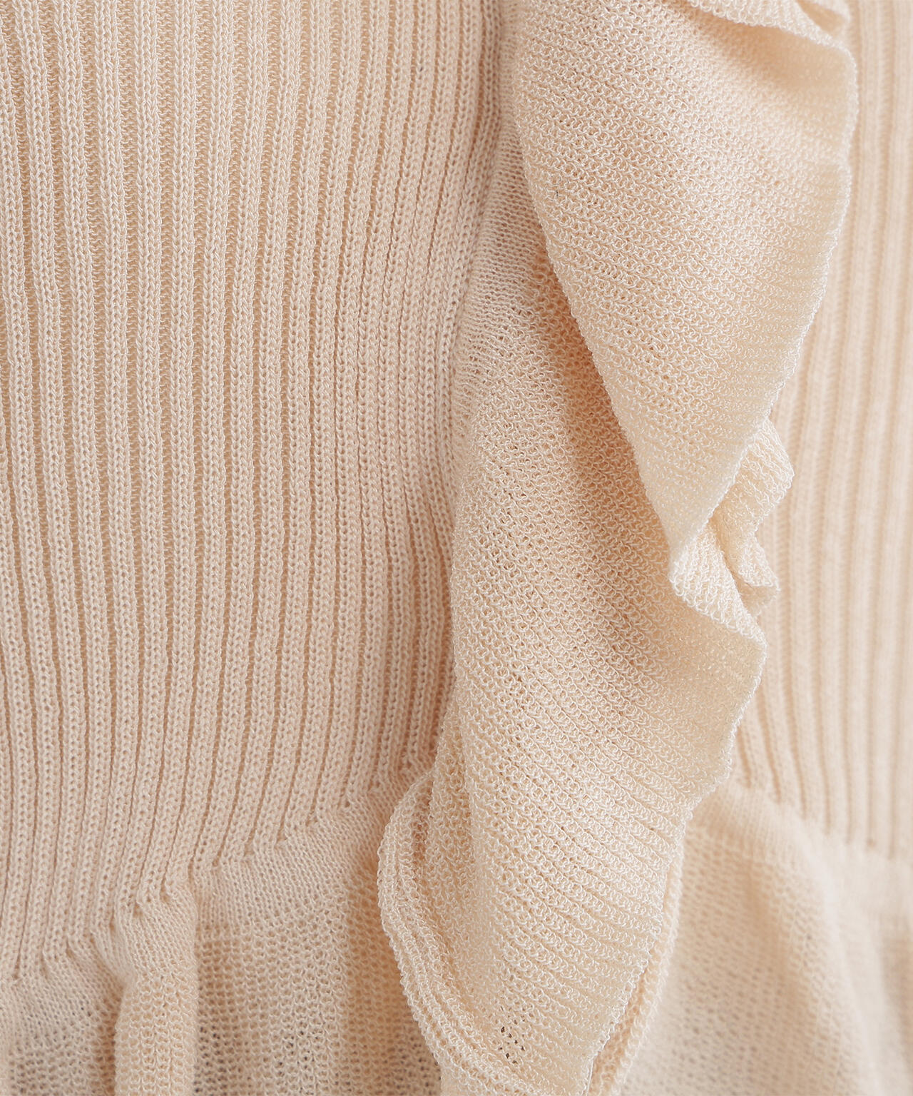 フリルトリムカーディガン | NATURAL BEAUTY BASIC（ナチュラル