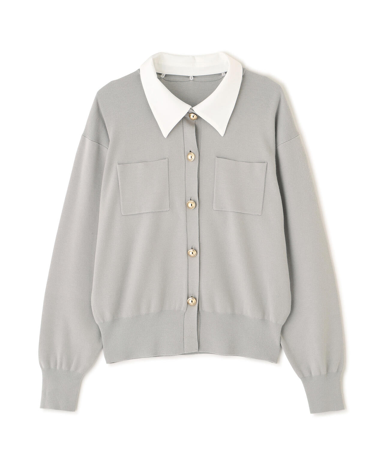 一部店舗・mix.tokyo 限定カラー：ピンク】2wayカラーニット