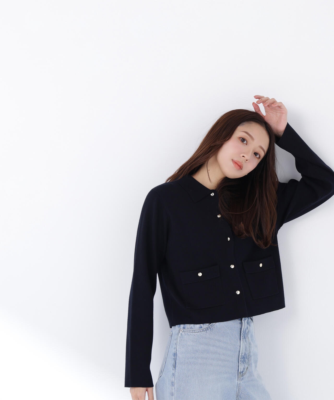 sweet掲載＞＜ちょうど、いい服＞“きちんと見え上手”な襟付きニット