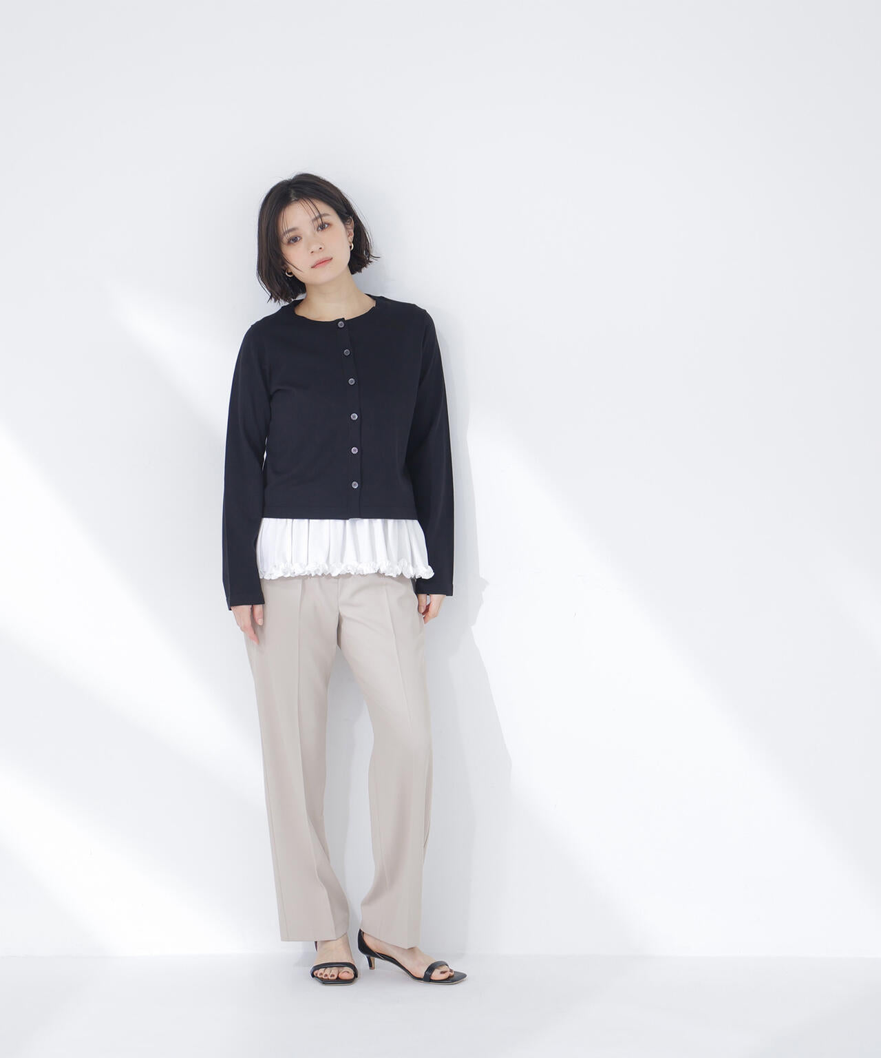 ベーシックカーディガン | NATURAL BEAUTY BASIC（ナチュラル