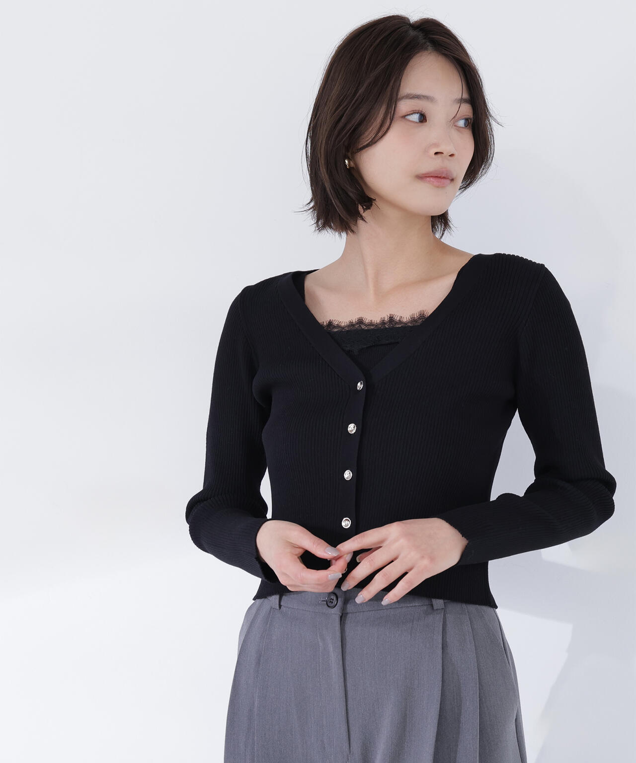 レースキャミアンサンブル