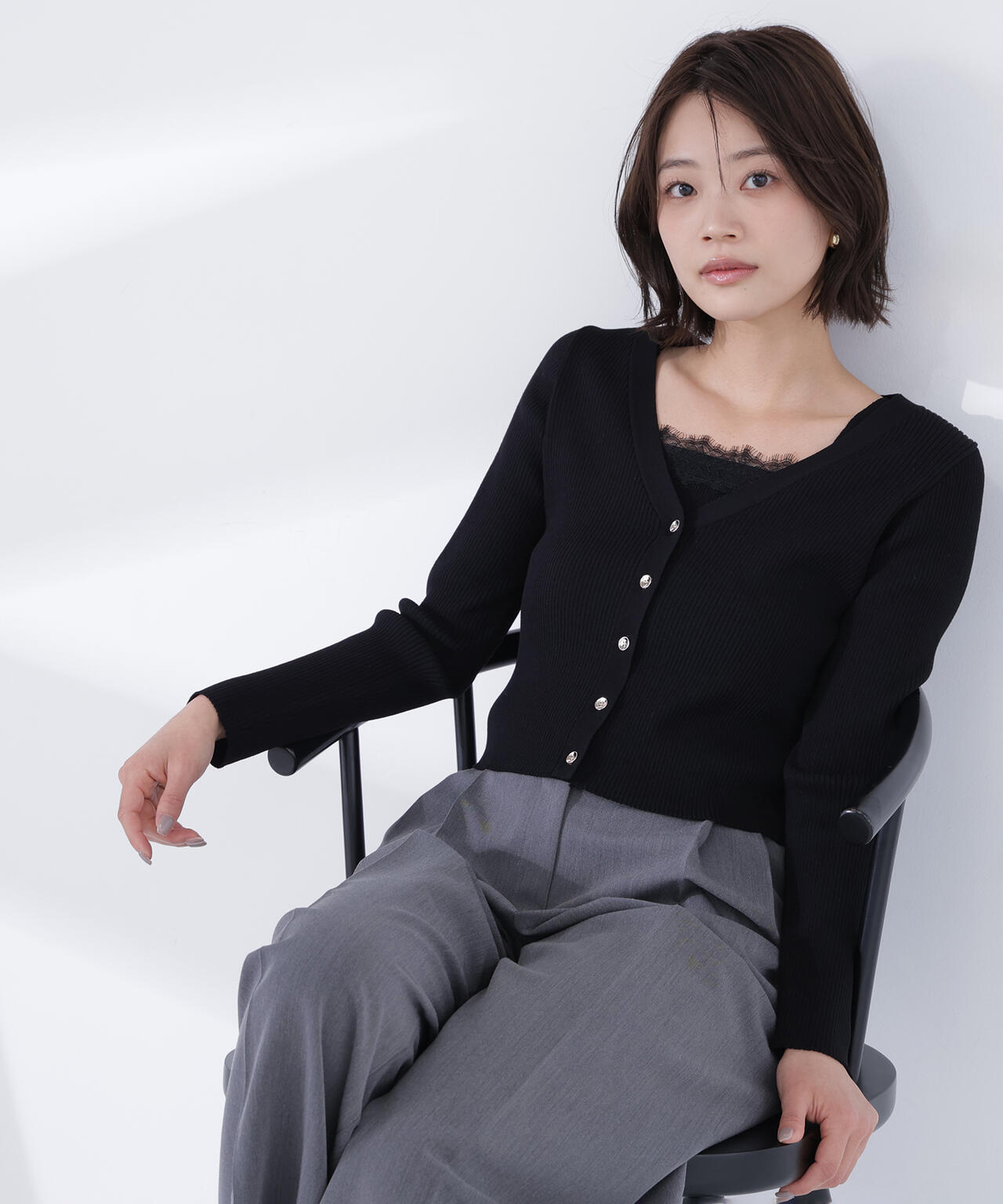 Mystrada レースキャミアンサンブル レースキャミアンサンブル | NATURAL BEAUTY BASIC（ナチュラル