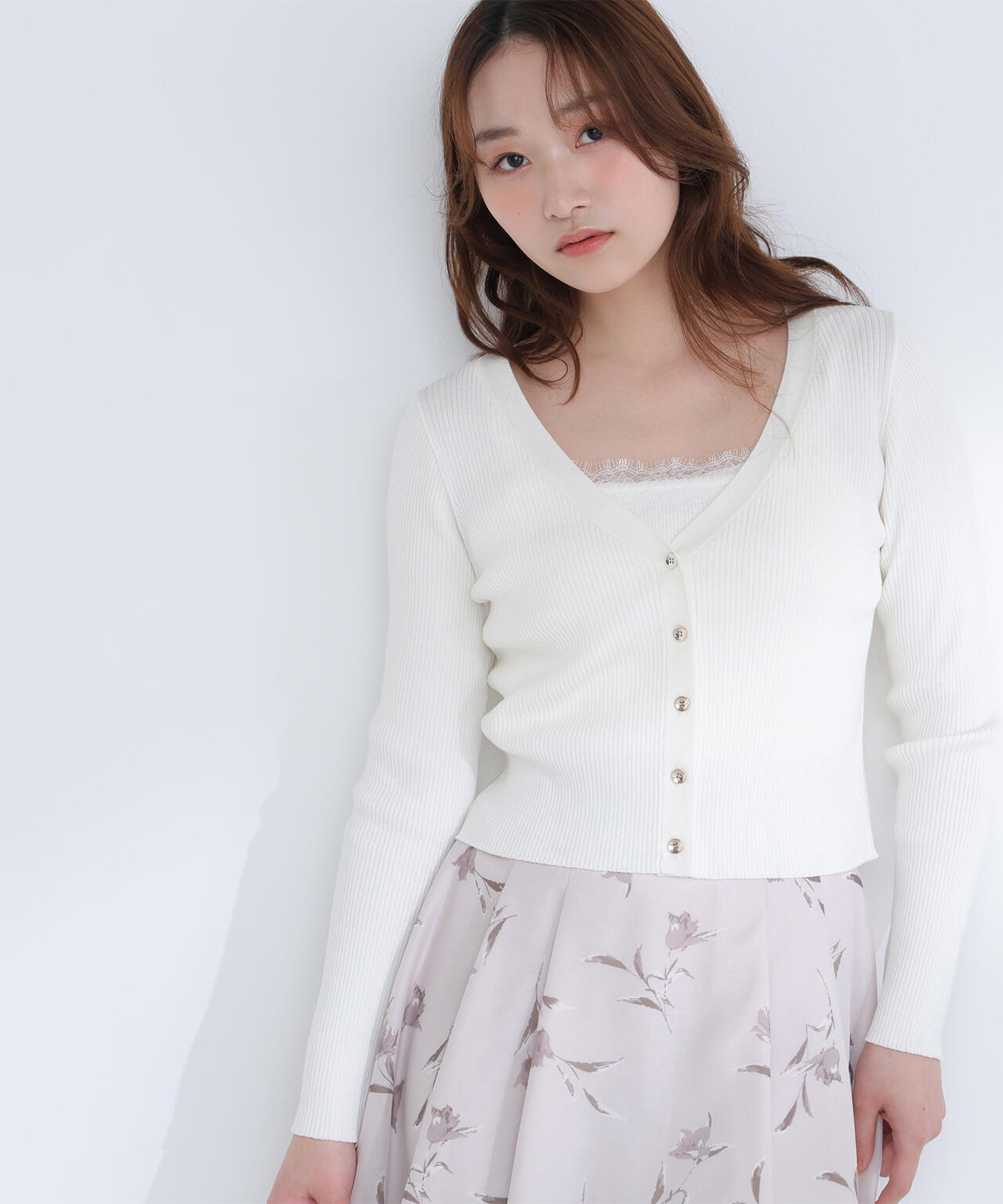レースキャミアンサンブル | NATURAL BEAUTY BASIC（ナチュラル