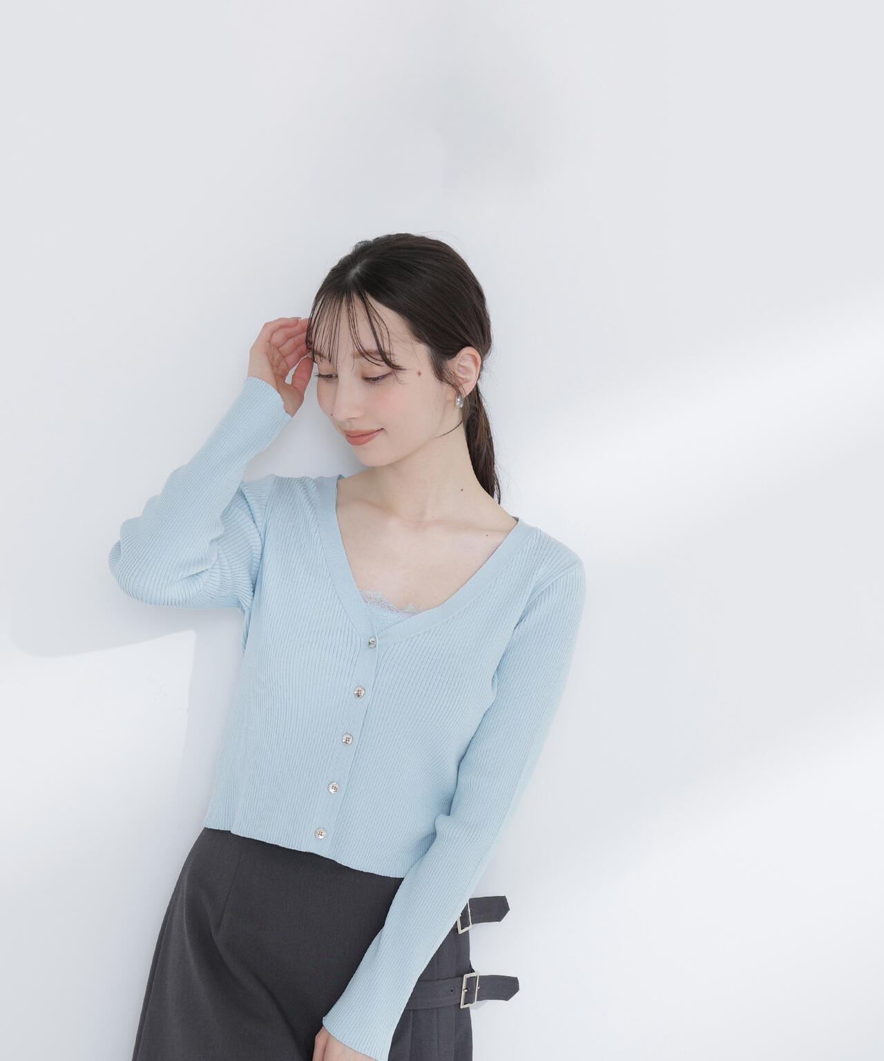 レースキャミアンサンブル