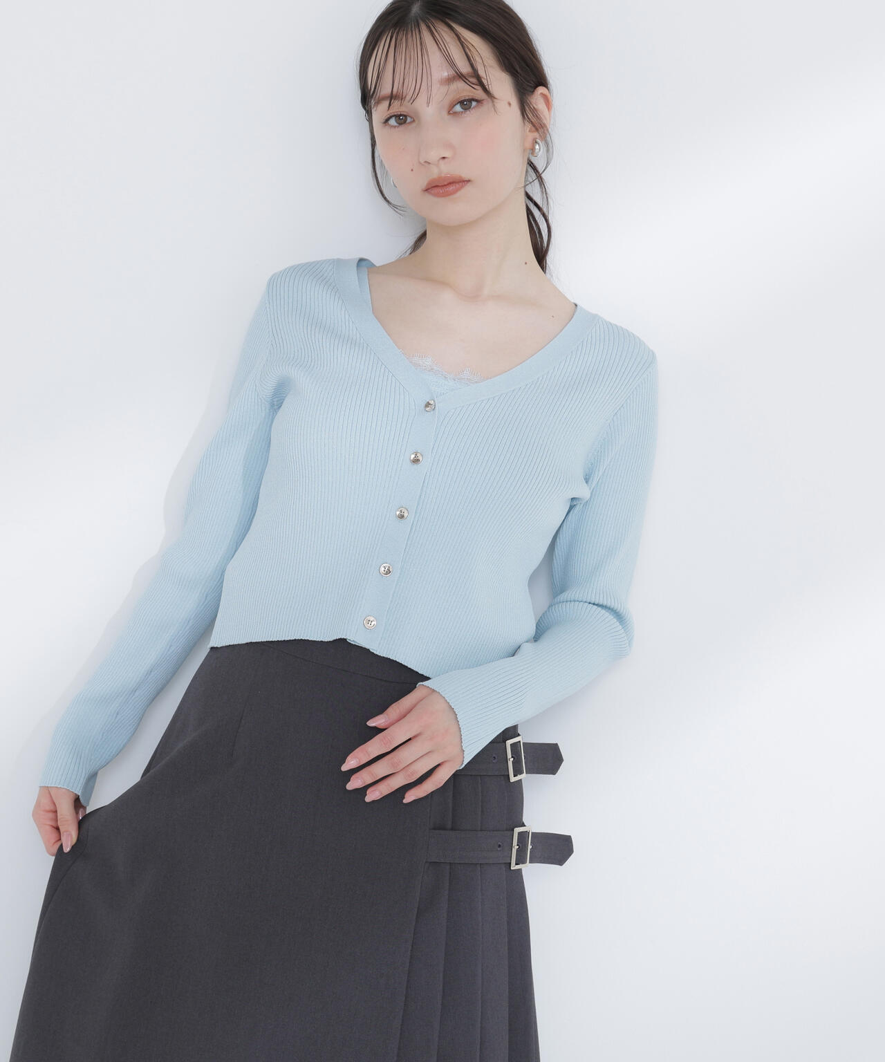 レースキャミアンサンブル