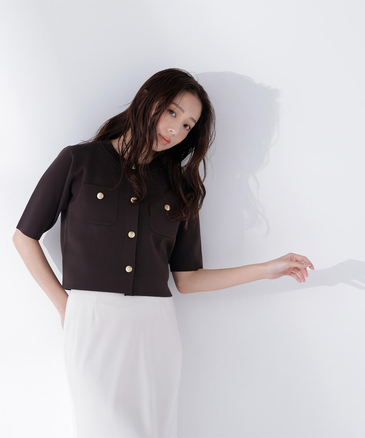 165.5cm 着用サイズ：FR