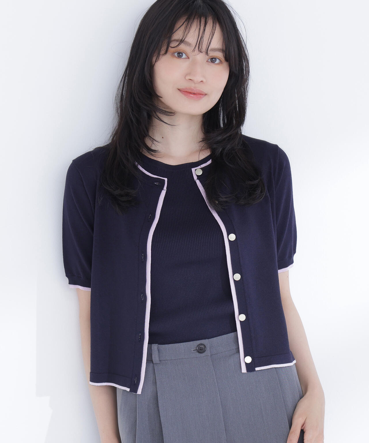 レイヤードライクニットアンサンブル | NATURAL BEAUTY BASIC