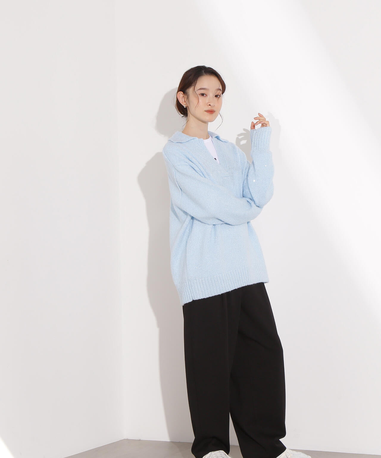 スパンコールスキッパーニット | N. Natural Beauty Basic*（エヌ