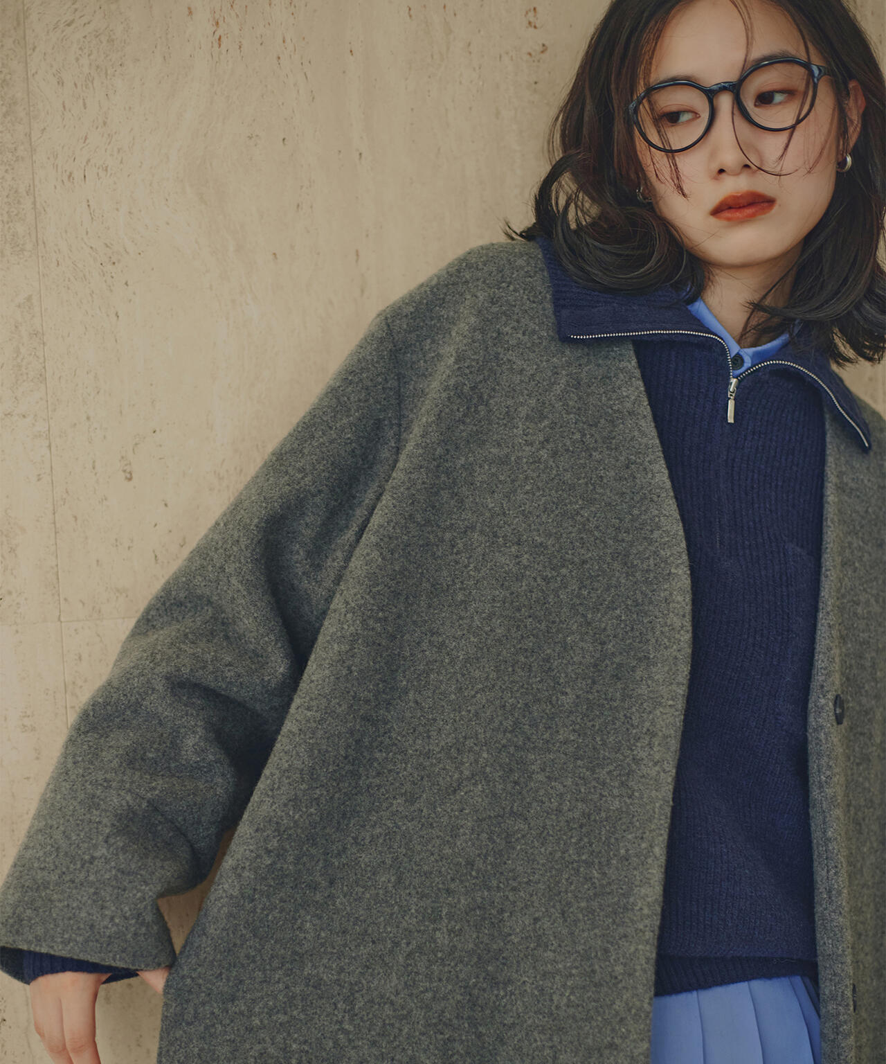 新品同様°*☆N.NATURAL BEAUTY BASIC 楽天市場】ノーカラーニットブルゾン N. Natural Beauty Basic エヌ