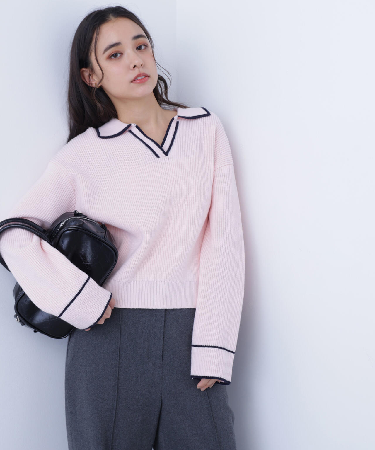 ラインスキッパーニット