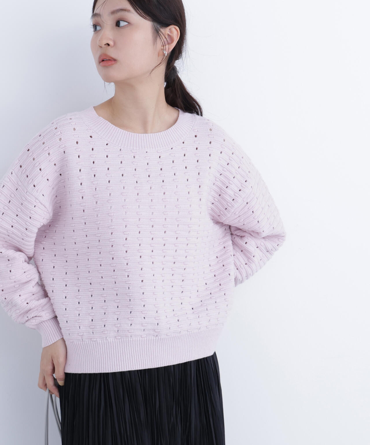 アイレットニットプルオーバー | N. Natural Beauty Basic*（エヌ