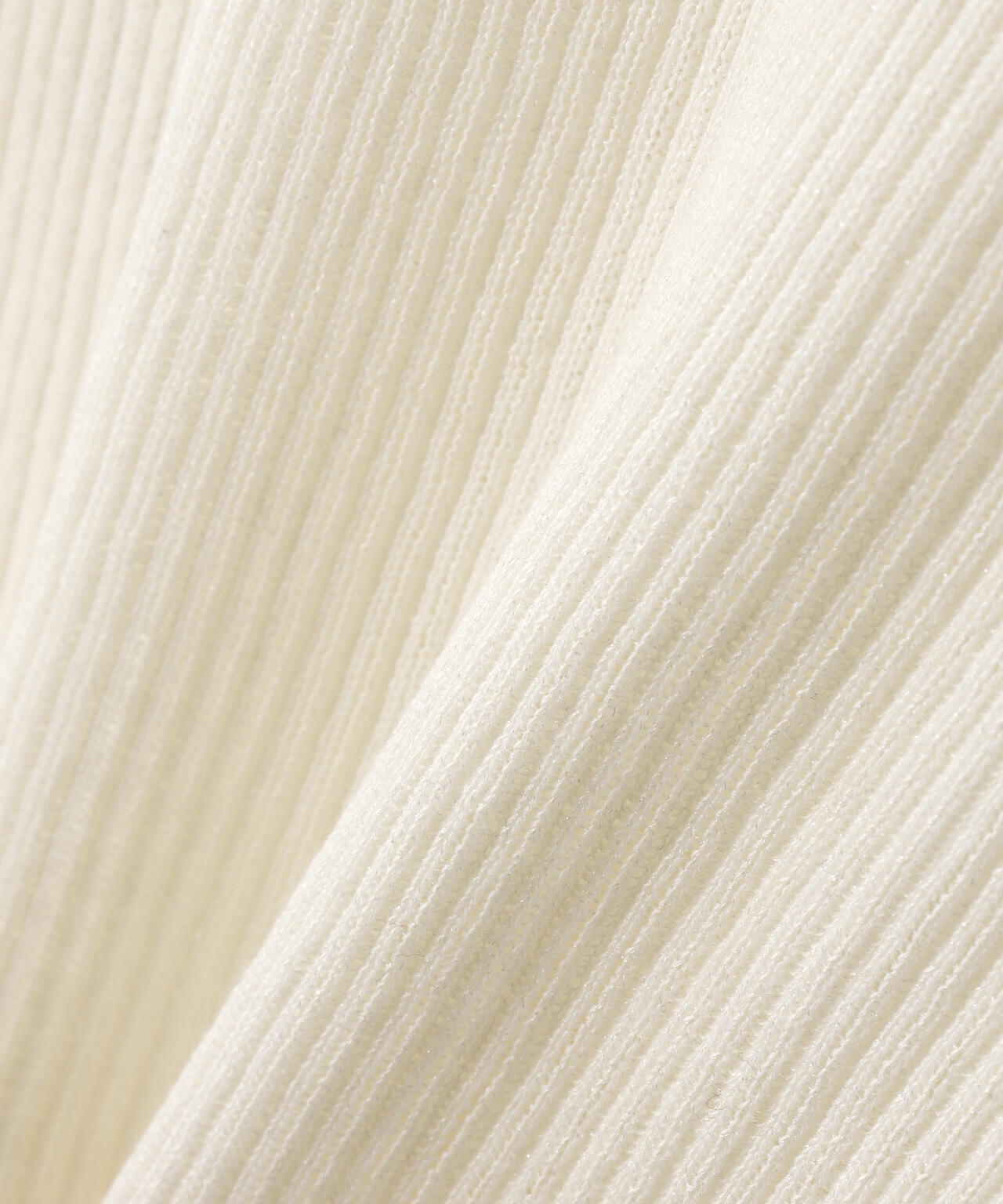 シアーリブニット