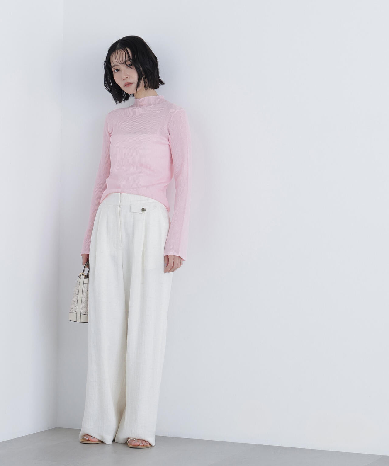 シアーリブニット | N. Natural Beauty Basic*（エヌ ナチュラル