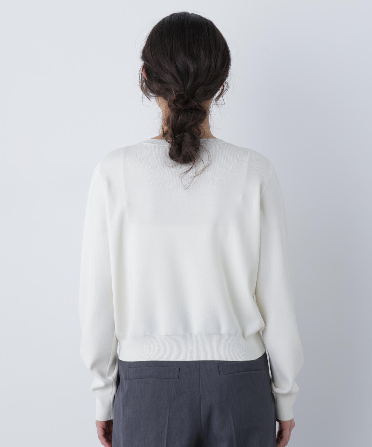 【銀座インズ・mix.tokyo 限定カラー：レッド】ベーシックポケットカーディガン