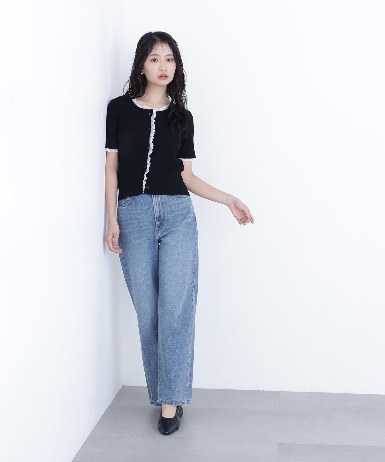 6/12 10:00～6/15 SPECIAL COUPON 対象商品】レーストリムニット