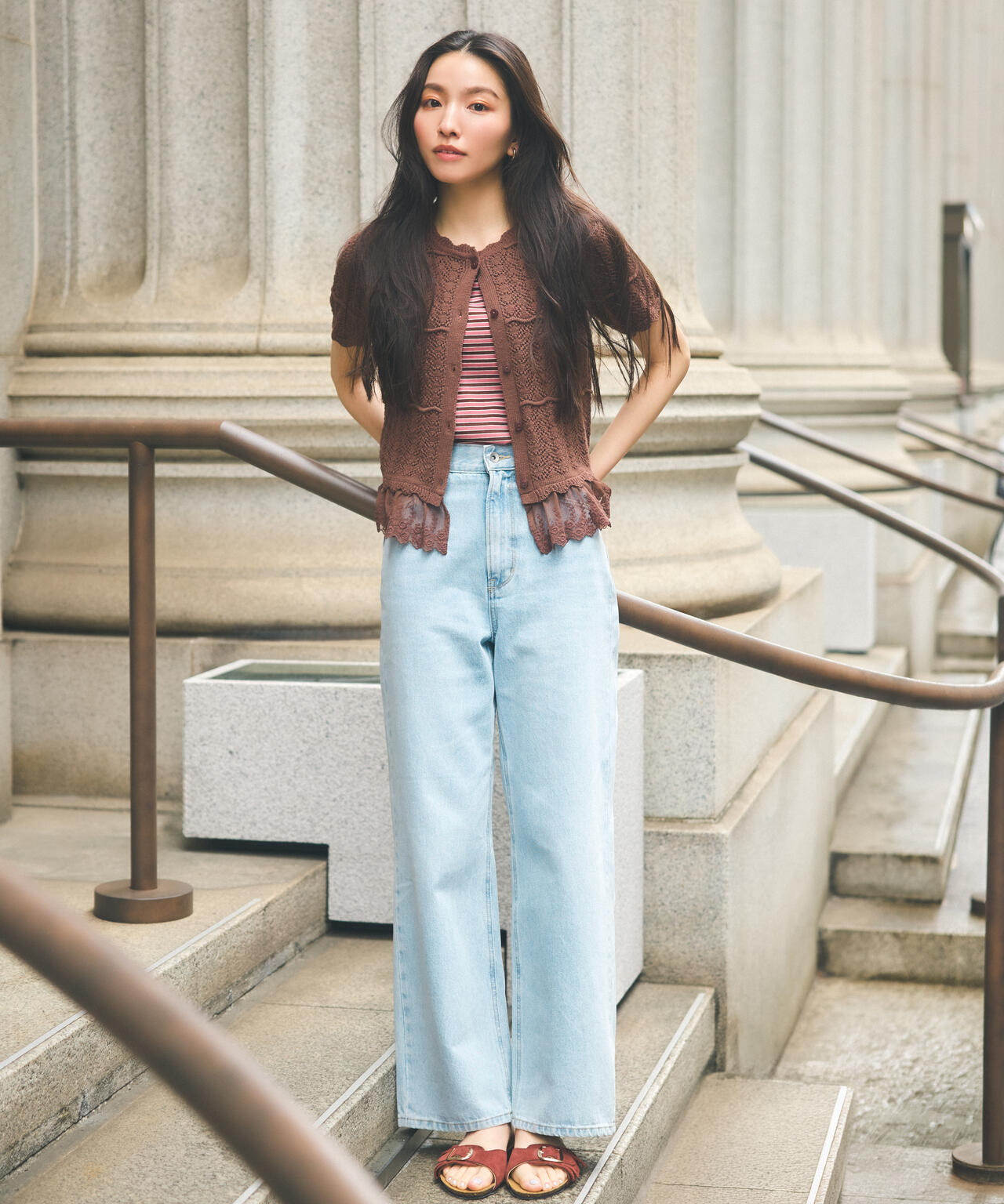 163cm 着用サイズ：FR