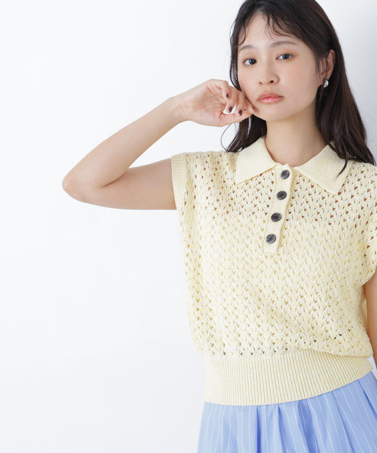 メランジニットポロニット | N. Natural Beauty Basic*（エヌ 