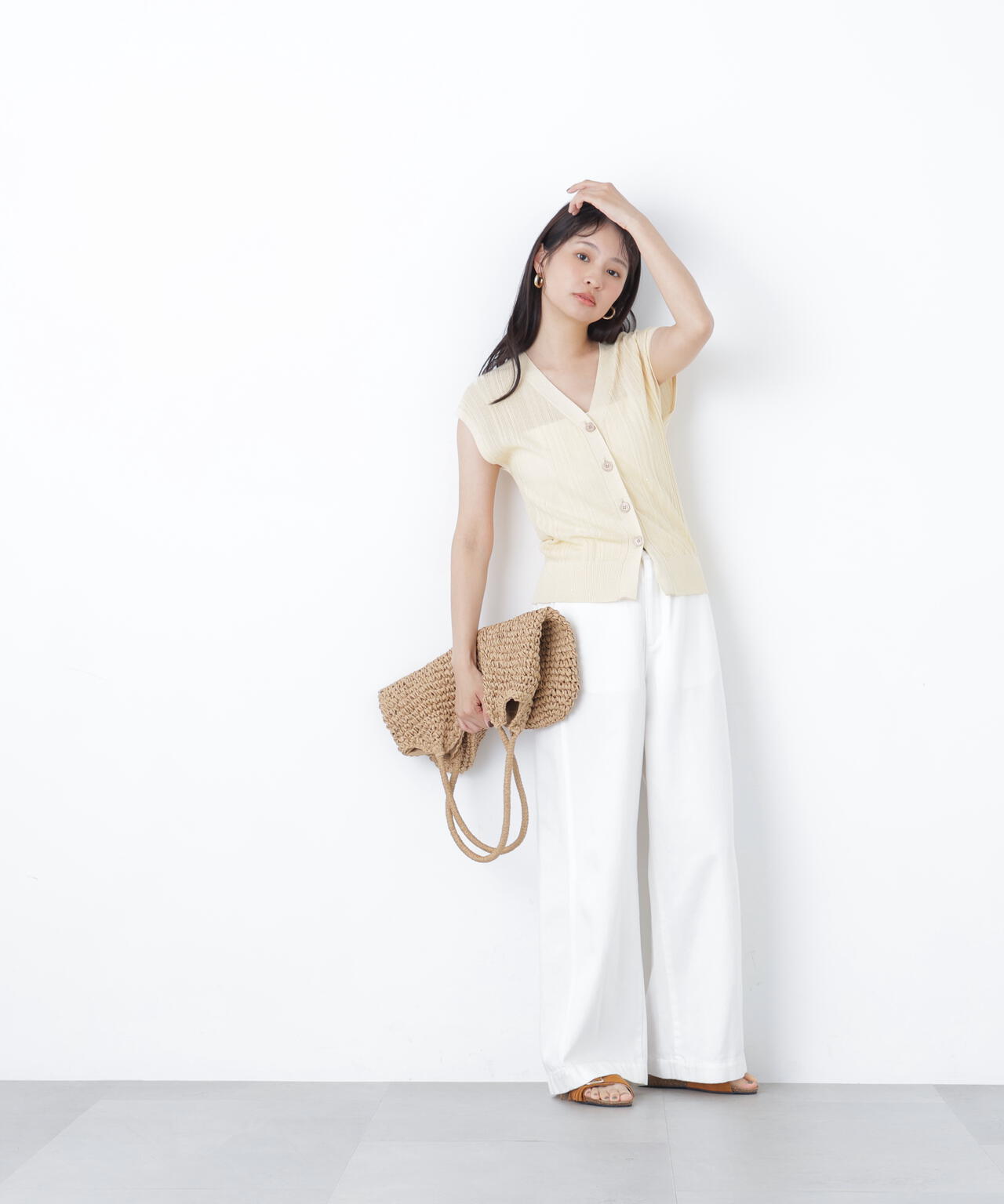 スパンコールシアーニット | N. Natural Beauty Basic*（エヌ
