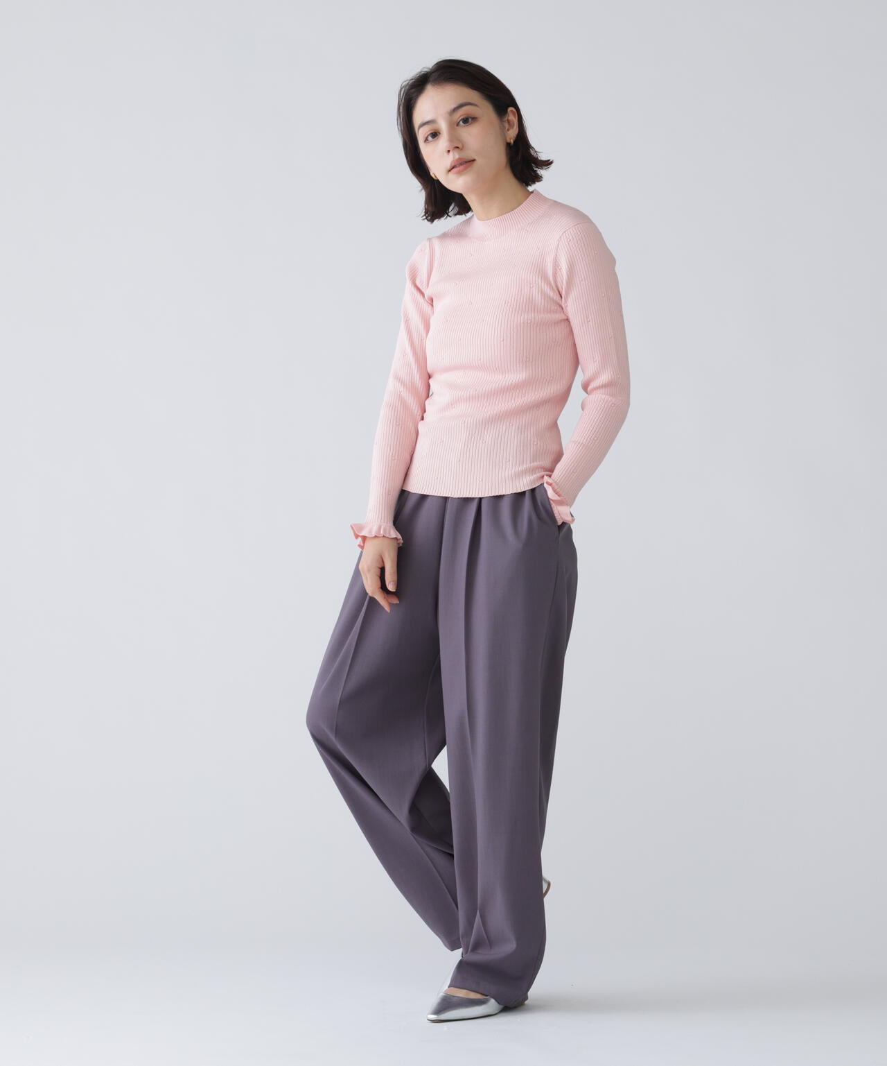 好きを着て気分が上がる】ドットジャガードニット | NAVYNAVY 好きを着て気分が上がる】ドットジャガードニット | NAVYNAVY